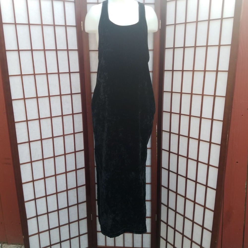 Rafaella black suede dress size s